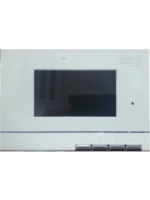 Simge 4,3" Premium Görüntülü Diafon Beyaz Simge