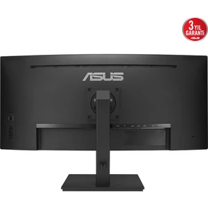 TUF GAMING VA34VCPSN 34 VA KAVISLI FREESYNC 3440x1440 4MS 100HZ DP HDMI USB MM VESA 3YIL EYECARE, FLICKER-FREE,DUSUK MAVI ISIK, YÜKSEKLİK AYARI USB-C PD65 W Monitör