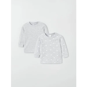 Kalp Desenli 2'li Body 9705