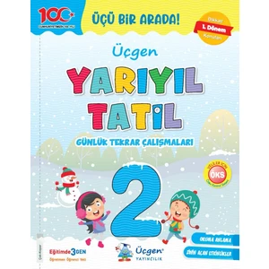 Üçgen Yayıncılık 2. Sınıf Yarıyıl Tatil Günlük Tekrar Çalışmaları