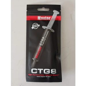 CTG8D Yüksek Kaliteli Maxtor Termal Macun Soğutucu 4gr 12.8 W/mk Üretim Tarihi : 02.09.2023
