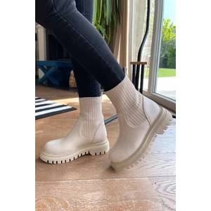 Bej  Kadın Bot & Bootie K027920214