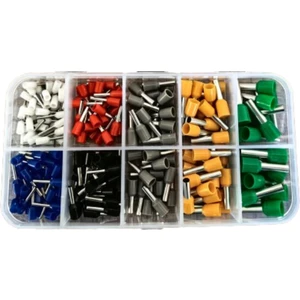 250 Adet Izoleli Kablo Yüksük Takımı 0.50-6mm