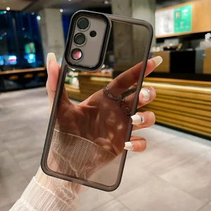 Samsung Galaxy S21 Fe Kamera Koruması Şeffaf Tpu Cep Telefonu Kılıfı (Yurt Dışından)