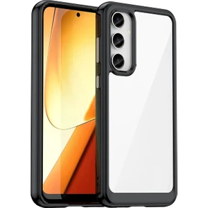 Samsung Galaxy A04S Şeker Renkleri Şeffaf Cep Telefonu Kılıfı (Yurt Dışından)