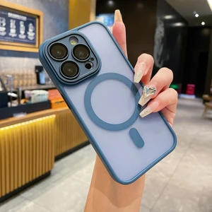 iPhone 11 Pro Max Cilt Hissi Manyetik Çekim Cep Telefonu Kılıfı (Yurt Dışından)