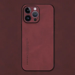 iPhone 13 Pro Max Hafif Lüks Pu Deri Cep Telefonu Kılıfı (Yurt Dışından)