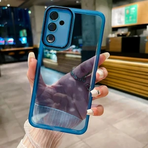 Samsung Galaxy S22 Plus Kamera Koruması Şeffaf Tpu Cep Telefonu Kılıfı (Yurt Dışından)