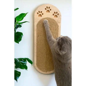 Duvara Monte Edilebilir ve Yerde Kullanılabilir Kedi Tırmalama Tahtası