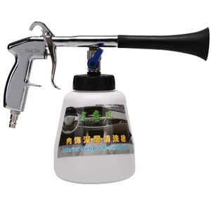 Xiyu Shop Yüksek Basınçlı Araba Yıkama Köpük Tabancası Ab Tak Otomotiv Iç Temizleme Makinesi Tornador Köpük Temizleme Tabancası Fırçalı 33*13CM (Yurt Dışından)