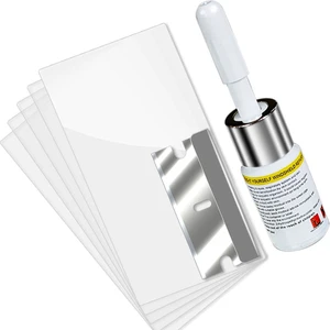 Xiyu Shop Opp Torba Stili Araba Pencere Onarım Sıvısı Kırık Cam Çizik Tamir Takımı Ön Cam Onarım Sıvısı Araba Oto Pencere Camları Çatlak Geri Yükleme Aracı (Yurt Dışından)