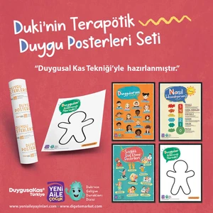 Duki'nin Terapötik Duygu Posterleri Seti (Materyal ve Yayın) - Çağla Tuğba Selveroğlu
