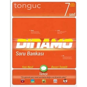 Tonguç Akademi 7. Sınıf Dinamo Türkçe Soru Bankası