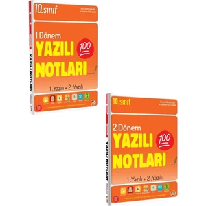 Tonguç Akademi 10. Sınıf Yazılı Notları 1. ve 2. Dönem 1 ve 2. Yazılı