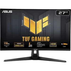 Tuf Gamıng VG27AQA1A 27 Inç Wqhd 170 Hz 1ms Va Freesync Premium Gaming Monitör