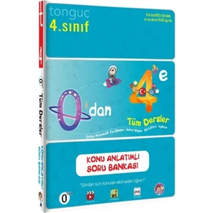 Tonguç Akademi 4. Sınıf 0'dan 4'e Konu Anlatımlı Soru Bankası