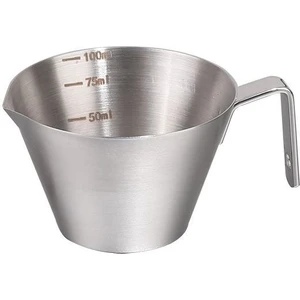 Weather Forecast Paslanmaz Çelik 100 ml Espresso Shot Kupası Kahve Jug Ölçü Bardağı CIN574