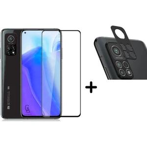 Xiaomi Mi 10T Pro ile Uyumlu Tam Kaplayan Nano Esnek Ekran Koruyucu ve Arka Kamera Koruyucu