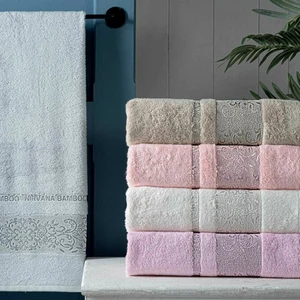 Nirvana Bamboo Lila Havlu 50X90 cm