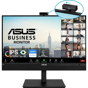 BE27ACSBK 27" 5MS (DP HDMI USB-C MM) CERCEVESIZ,FLICKER-FREE,DUSUK MAVI ISIK Monitör 2K IPS 2560x1440 WEBCAM MONİTÖR (BE27ACSBK)