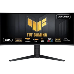 TUF GAMING VG34VQEL1A 34 1MS 100HZ 3440 x 1440 EYECARE YUKSEKLIK AYARI %100 Srgb Monitör
