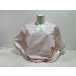 Buse Baby Home Poplin Kumaş ,pamuklu Bebek Emzirme Önlüğü
