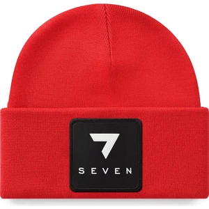 V1 Akrilik 7 Numara - 5 Kod Logolu Unisex Kırmızı Bere (Beanie)