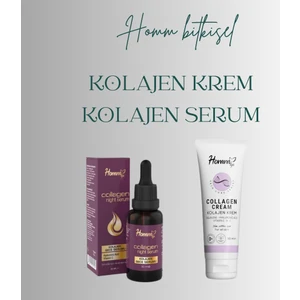Homm Bitkisel Homm Life Kolajen Krem ve Serum 2'li Set