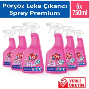 Leke Çıkarıcı Sprey Premium 750 ml x 6 Adet