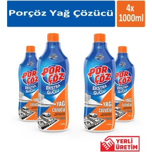 Yağ Çözücü 1000 ml x 4 Adet