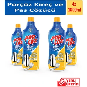 Kireç ve Pas Çözücü 1000 ml x 4 Adet