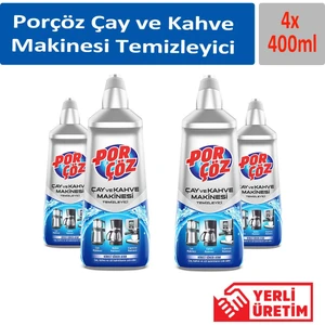 Çay ve Kahve Makinesi Temizleyici 400 ml x 4 Adet