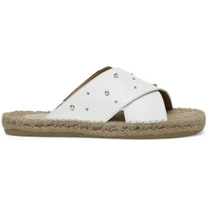 Nine West WONGA 4FX Beyaz Kadın Düz Terlik