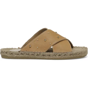 Nine West WONGA 4FX Camel Kadın Düz Terlik