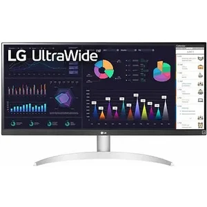 Lg Ultrawide 29'' 2560 x 1080 Wfhd Beyaz Wide Monitör, Amd Freesync, 3 Yönlü Neredeyse Çerçevesiz Tasarım , 2 Adet 7W Stereo Hoparlör 29WQ600-W.APD