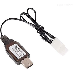 9.6V Oyuncak Araba Batarya Şarj Cihazı Beyaz Tamiya Soket