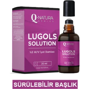 Q Natura Series Lugol's Solution % 5 Iyot Damla + Roll-On Başlık Hediyeli