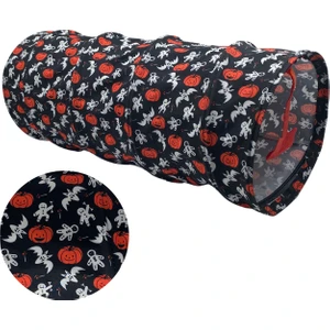 Taşınabilir ve Katlanabilir Dayanıklı Kedi Tüneli 60 cm Kedi Saklanma Tüneli Kediler Için Uyku Alanı