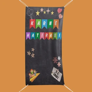 Karne Hatırası Fotoğraf Çekim Arka Fon Branda Afiş Model No: 04