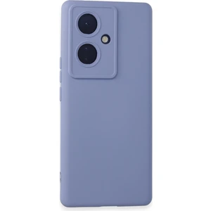 Kzy Vivo V29 Lite Kapak Içi Kadife Kamera Korumalı Lansman Silikon Kılıf - Lila