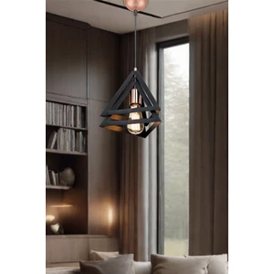 Ag Light Design Siyah Sarkıt Avize Salon Mutfak Koridor Yatak Odası Lamba