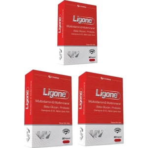Ligone Multivitamin 30 Kapsül x 3 Adet