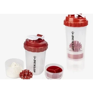 Fitness Shaker Şişesi Kırmızı Dunlop Fitness Shaker