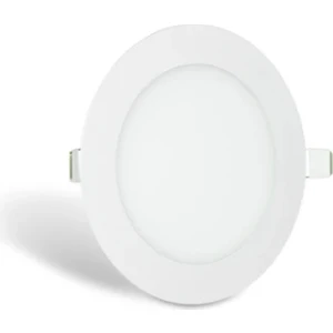 Yuvarlak Slim LED Panel Armatür 9W Sıva Altı (6500K) Borsan