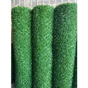 My Fence 150 cm x 5 mt Çim Çit Bahçe Teli Yeşil Sargılı Örgü Teli Çim Görünümlü Çit Teli