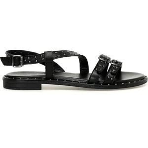 Nine West Morpa 4fx Siyah Kadın Düz Sandalet