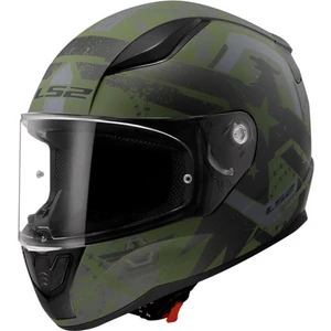 Ls2 Rapıd 2 Thunder Bırds Mat Yeşil-Siyah-Gri Kask