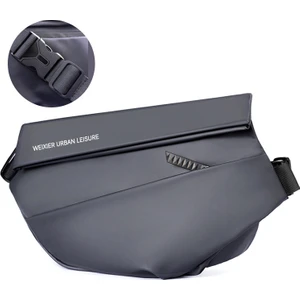 Erkek Çapraz Omuz Çantası Gündelik Erkek Çantası Göğüs Çantası Çok Fonksiyonlu Spor Omuz Çantası Manyetik Emme Tokası (Yurt Dışından)