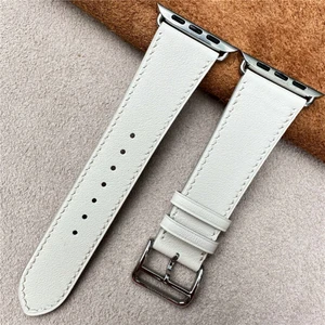 Deri Kayış Apple Watch Uyumlu 1/2/3/4/5/6/7/8/9 42-44-45- 49 mm Hms Kordon Hms 2024