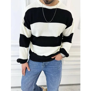 Elku Moda Kazak Oversize Tüylenmez Naturel Pamuk Örme Triko Kazak